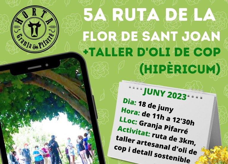 5A RUTA DE LA FLOR DE SANT JOAN
