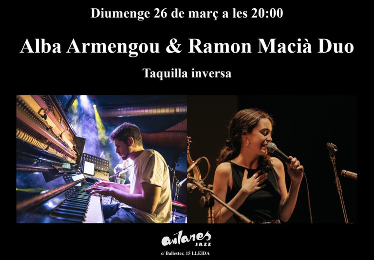CONCERT · ALBA ARMENGOU & RAMON MACIÀ DUO