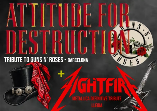CONCERT · ATTITUDE FOR DESTRUCTION + FIGHTFIRE