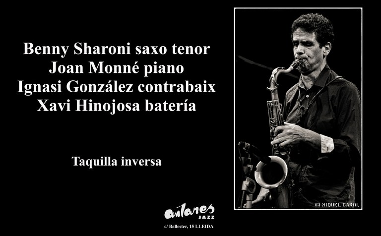 CONCERT · BENNY SHARONI QUARTET