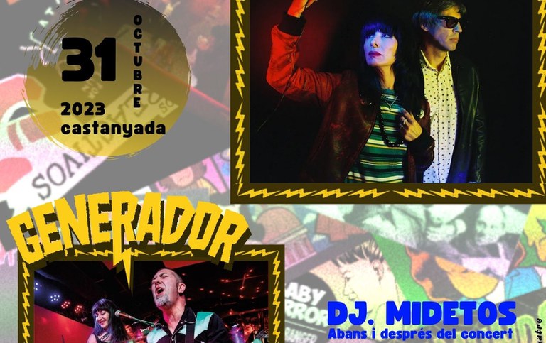 CONCERT · GENERADOR +  EXFAN + DJ MIDETOS