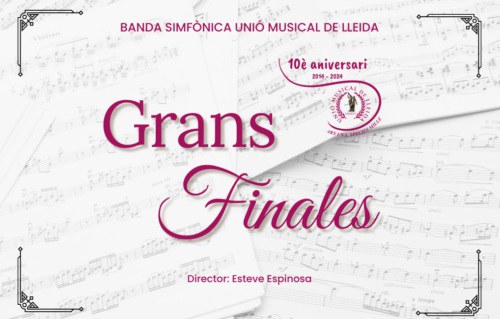 CONCERT · GRANS FINALES