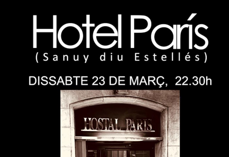 CONCERT · HOTEL PARÍS