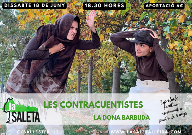 ESPECTACLE FAMILIAR · LES CONTRACUENTISTES