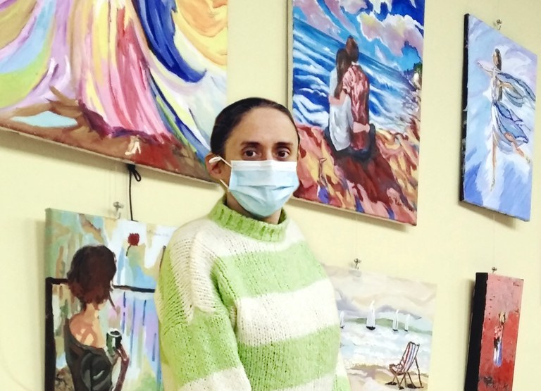 EXPOSICIÓ · RECULL DE PINTURES DE VICTORIA CERECEDO