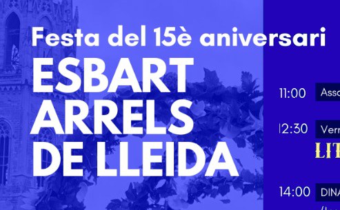 FESTA 15è ANIVERSARI · ESBART ARRELS DE LLEIDA