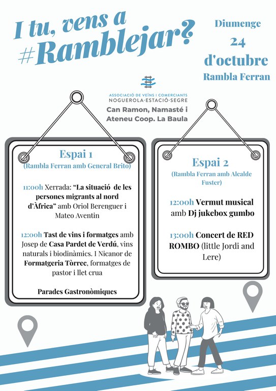 I TU, VENS A RAMBLEJAR?