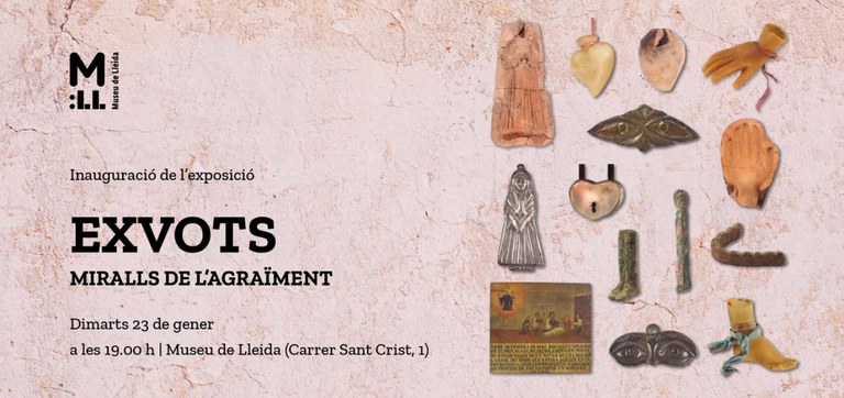 EXPOSICIÓ · EXVOTS. MIRALLS DE L'AGRAÏMENT