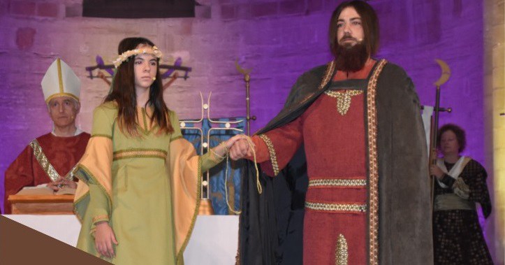 RECREACIÓ DE LES NOCES REIALS DE RAMON BERENGUER IV I PERONELLA D'ARAGÓ
