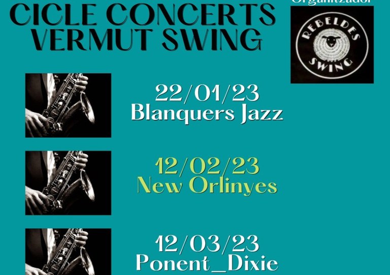 VERMUT SWING · NEW ORLINYES JAZZ BAND