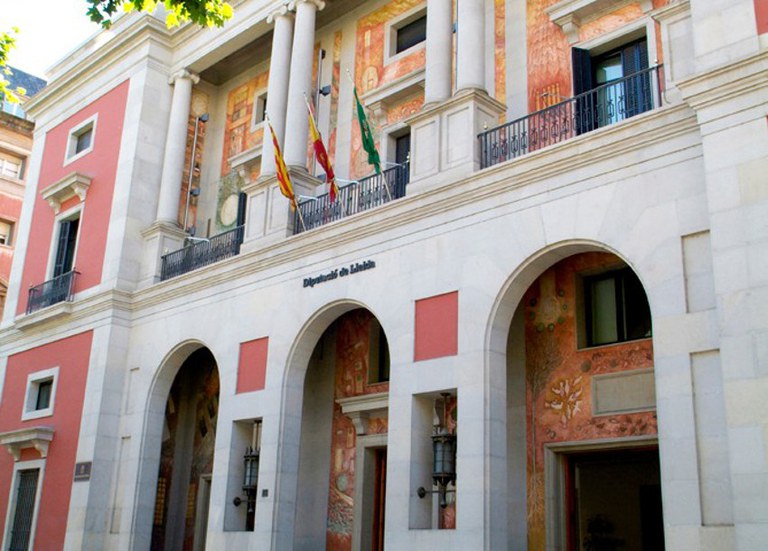 VISITA A L'EDIFICI DEL PALAU DE LA DIPUTACIÓ DE LLEIDA