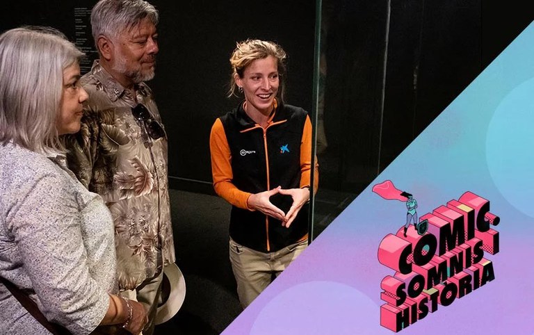 VISITA COMENTADA · CÒMIC. SOMNIS I HISTÒRIA