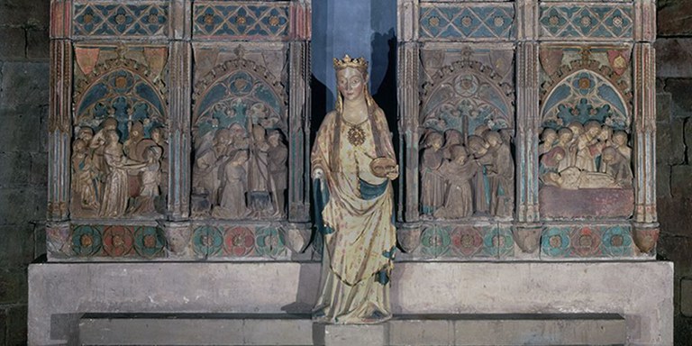 VISITA GUIADA · EL RETAULE DE STA. LLÚCIA DE L'ESGLÉSIA DE SANT LLORENÇ