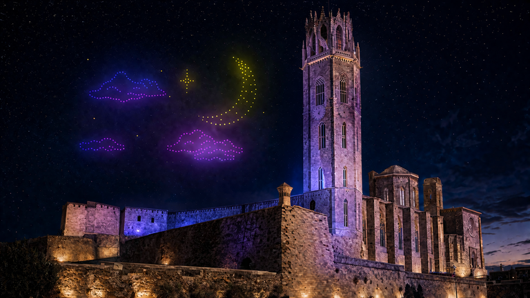 DRONE SHOW · LLEIDA, A DREAM OF A CITY