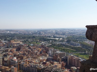 Panoràmica des del Campanar de la Seu Vella