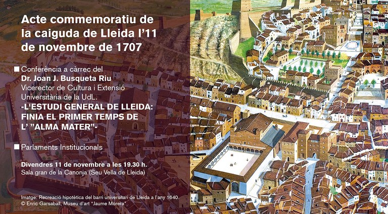 ACTO CONMEMORATIVO DE LA CAÍDA DE LLEIDA