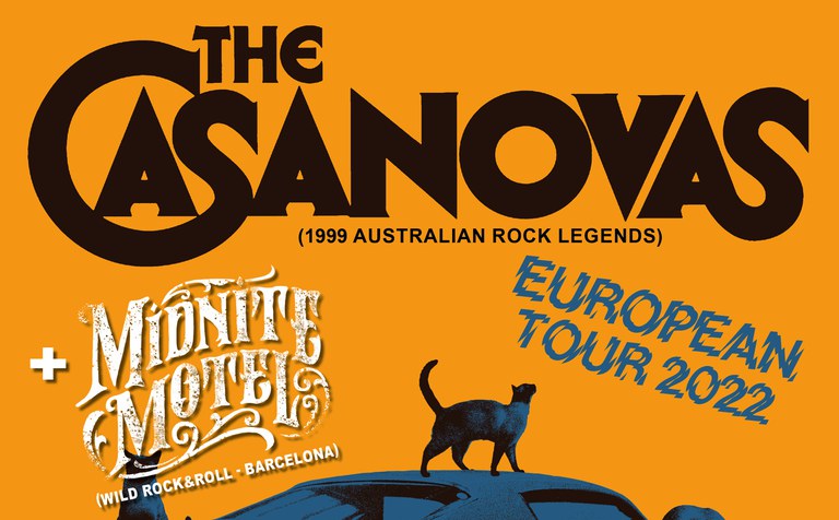 CASTAÑADA EN EL CAFÉ DEL TEATRO · THE CASANOVAS + MIDNITE HOTEL