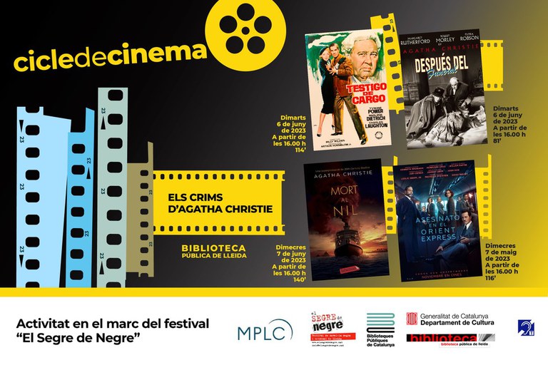 CICLO DE CINE · "LOS CRÍMENES DE AGATHA CHRISTIE"