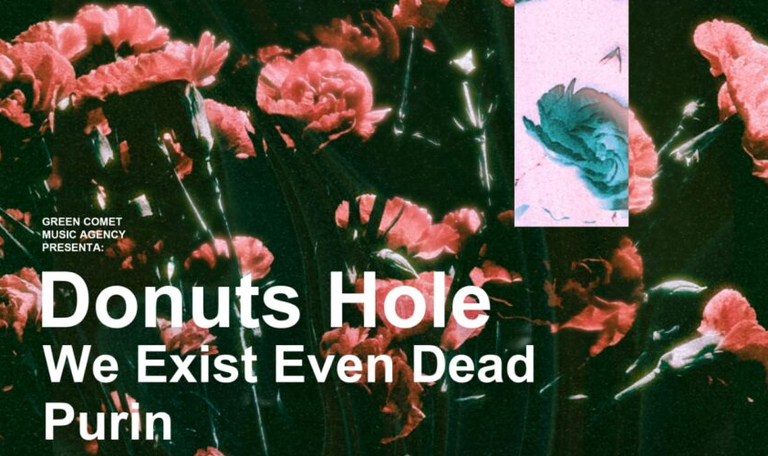 CONCIERTO · DONUTS HOLE + WE EXIST EVEN DEAD + PURIN