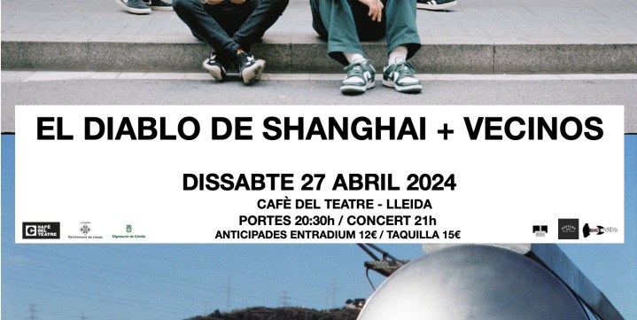 CONCIERTO · EL DIABLO DE SHANGHAI + VECINOS