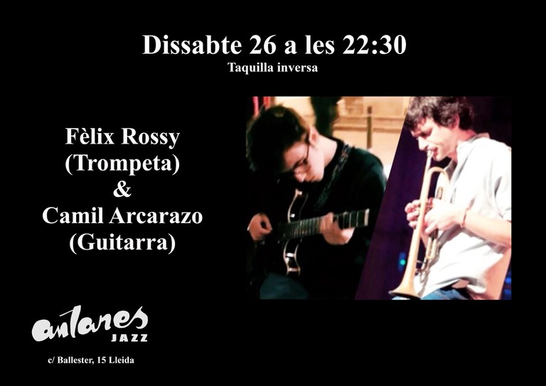 CONCIERTO · FÈLIX ROSSY Y CAMIL ARCARAZO