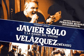 CONCIERTO · JAVIER SÓLO Y LA BANDA DEL VECINO + VELÁZQUEZ