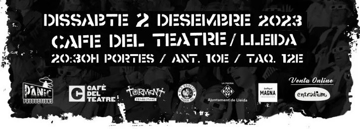 CONCIERTO · PANIC + LES ARANYES + SPECIAL BREED