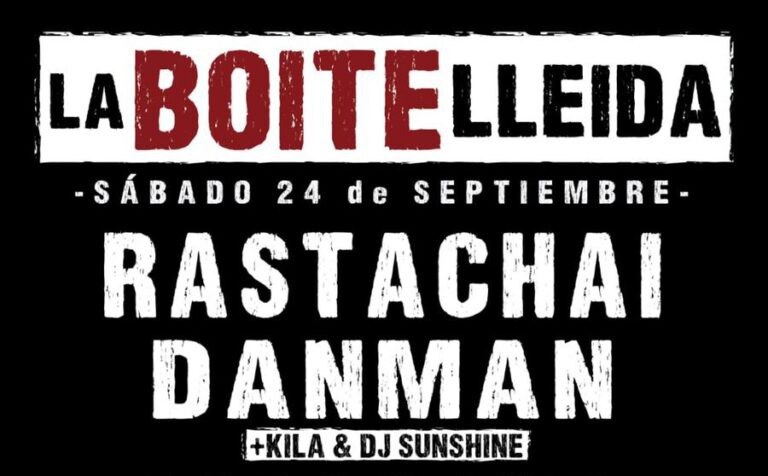 CONCIERTO · RASTACHAI + DANMAN + MALDITO MALDOWS & ARGIBTZZ + HYDRA & JAY TRAMA + ARTISTAS INVITADOS