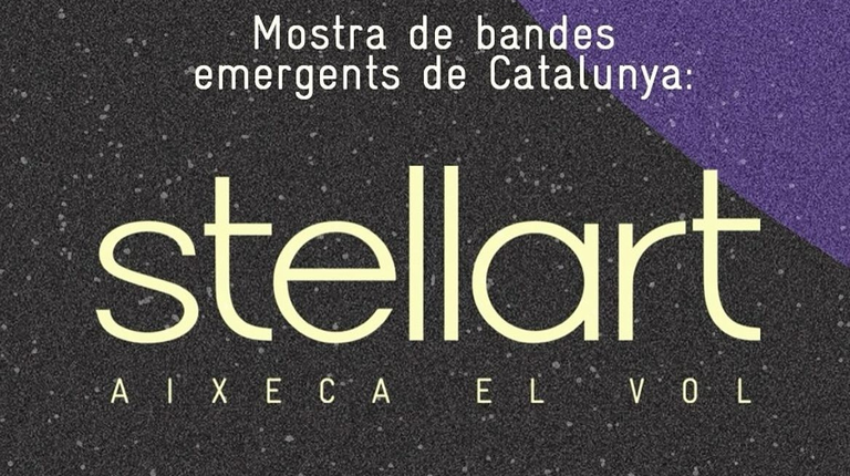 CONCIERTO STELLART · BANDAS EMERGENTES DE CATALUÑA