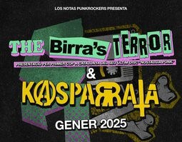 CONCIERTO · THE BIRRA'S TERROR + KASPAЯRATA