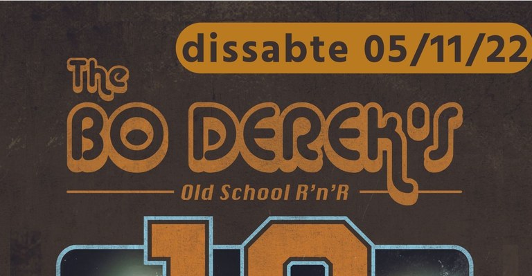 CONCIERTO · THE BO DEREK'S