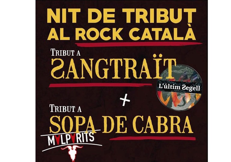 CONCIERTO · TRIBUTO A SANGTRAÏT Y SOPA DE CABRA
