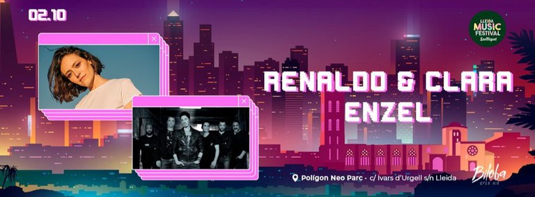 CONCIERTOS · RENALDO & CLARA + ENZEL