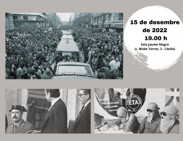 CONFERENCIA · LA TRANSICIÓN ESPAÑOLA, LA MÁS SANGRIENTA DE EUROPA