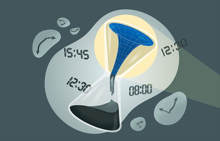 CONFERENCIA · ¿POR QUÉ ME DICEN QUE LLEGO TARDE SI NO EXISTE EL TIEMPO?