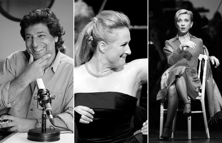 CONFERENCIAS Y DEBATES · DIANA DAMRAU Y NATALIE DESSAY