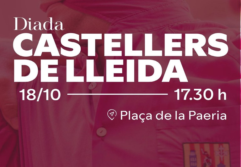"DIADA CASTELLERA · CASTELLERS DE LLEIDA"