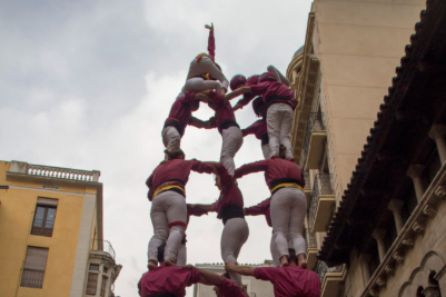 ENSAYO ABIERTO DE LOS "CASTELLERS DE LLEIDA"