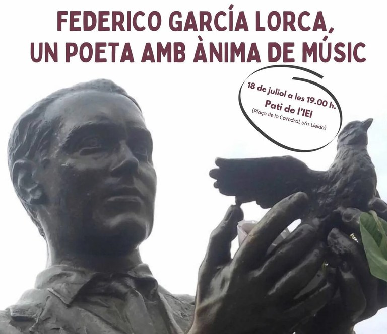ESPECTÁCULO · FEDERICO GARCÍA LORCA, UN POETA CON ALMA DE MÚSICO