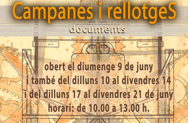 EXPOSICIÓN · CAMPANAS Y RELOJES