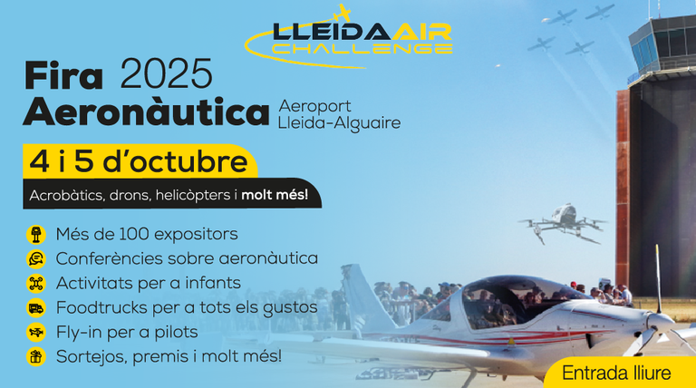 FERIA  AERONÁUTICA · LLEIDA AIR CHALLENGE
