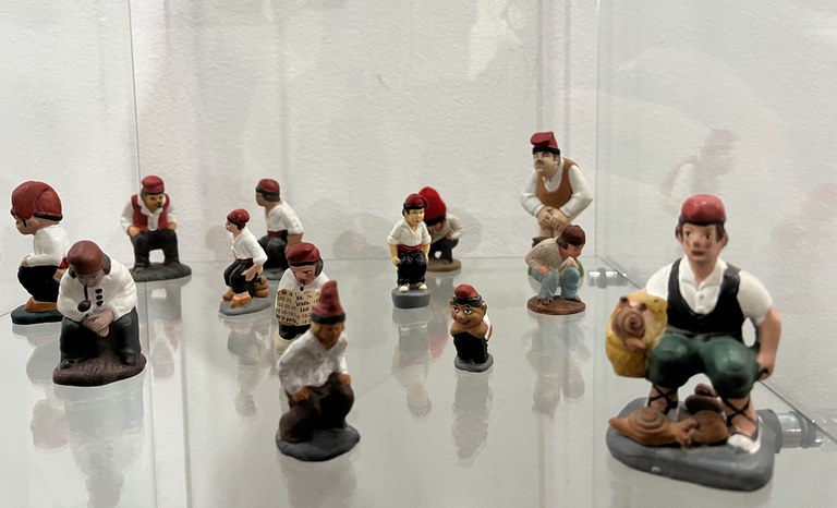 MUESTRA · "EL CAGANER, LA FIGURA MÁS ENTRAÑABLE DEL BELÉN CATALÁN"