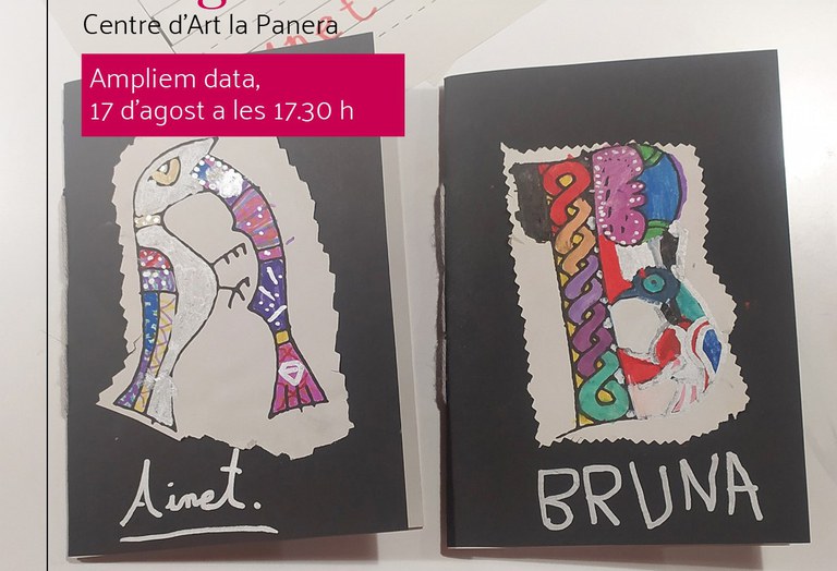 TALLER INFANTIL · DEL ALMA  A LA MANO. CALIGRAFÍA