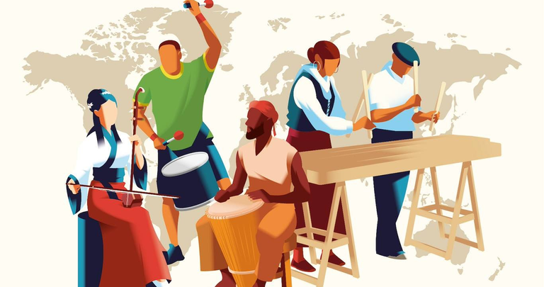 TALLERES · VOCES Y RITMOS DEL MUNDO